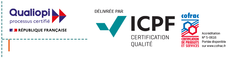Certification Qualiopi délivrée par ICPF Certification Qualité